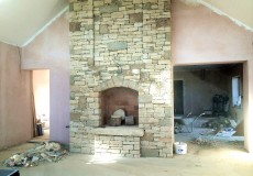 Stone Fireplace in Ireland